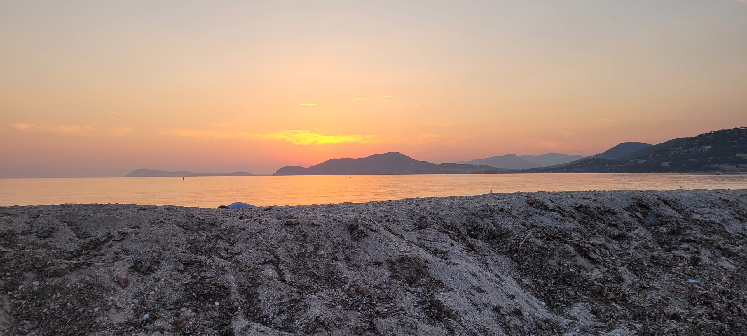 Plage de l'Almanarre, tombolo de Giens, Hyères